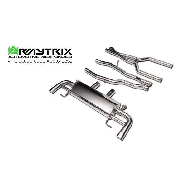 Armytrix Mercedes-AMG GLC63/GLC63 S (X253/C253) SUV/Coupé Non-OPF (2020-2022) Cat-Back Valvetronic