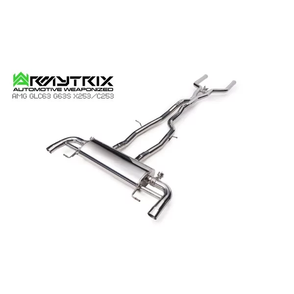 Armytrix Mercedes-AMG GLC63/GLC63 S (X253/C253) SUV/Coupé Non-OPF (2020-2022) Cat-Back Valvetronic