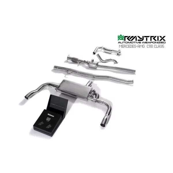 Armytrix Mercedes-AMG CLA35 (C118) (2019-2025) Cat-Back Valvetronic