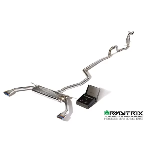Armytrix Mercedes-Benz CLA200/CLA250 2WD (X117) Shooting Brake (2015-2019) Cat-Back Valvetronic