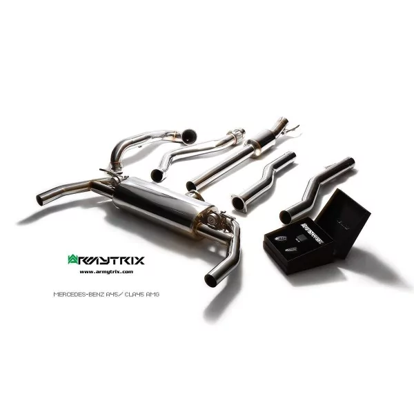 Armytrix Mercedes-AMG CLA45 (C117) (2013-2019) Cat-Back Valvetronic