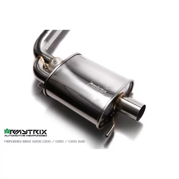 Armytrix Mercedes-Benz C180/C200/C250/C300 (W205) Sedan/Coupé/Estate (2014-2018) Cat-Back Valvetronic