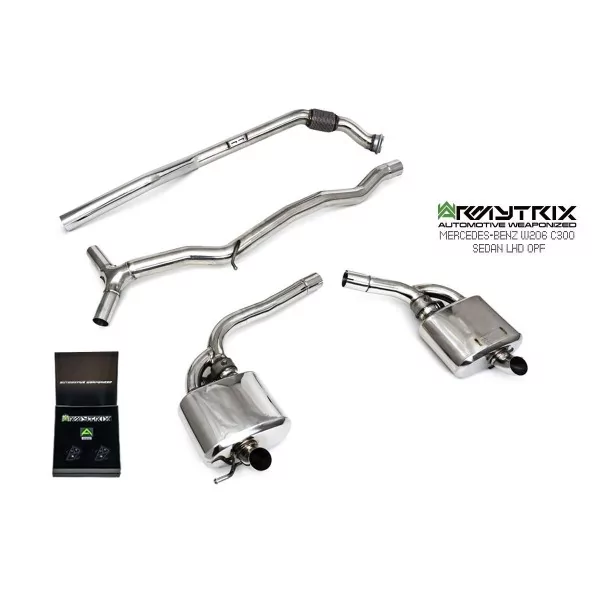 Armytrix Mercedes-Benz C300 (W206) OPF Sedan (2021-) Cat-Back Valvetronic