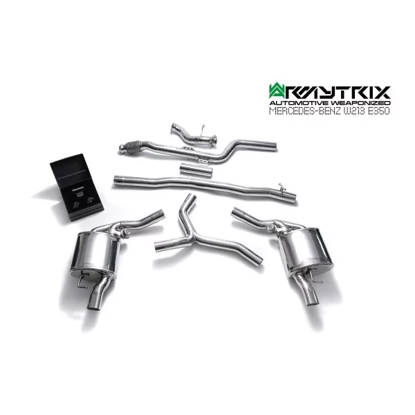 Armytrix Mercedes-Benz E350 (W213) Non-OPF Sedan RHD (2018-2023) Cat-Back Valvetronic