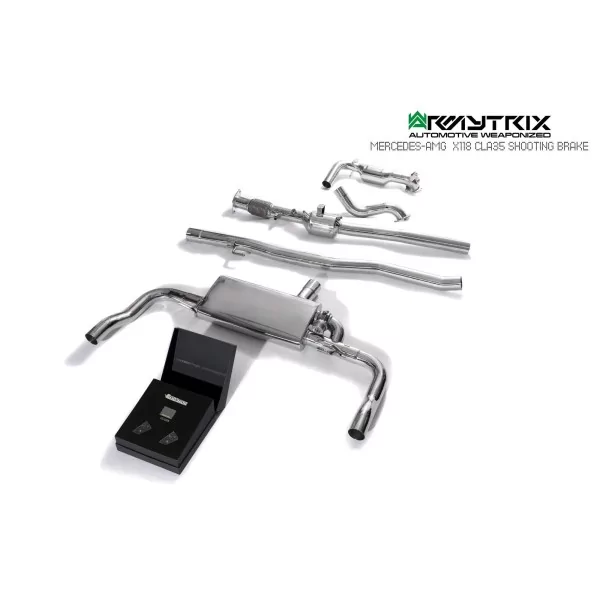 Armytrix Mercedes-AMG CLA35 (X118) Shooting Brake (2019-2025) Cat-Back Valvetronic