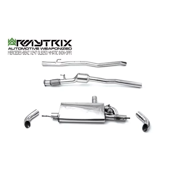 Armytrix Mercedes-Benz GLB250 4MATIC (X247) Non-OPF (2019-2026) Cat-Back Valvetronic