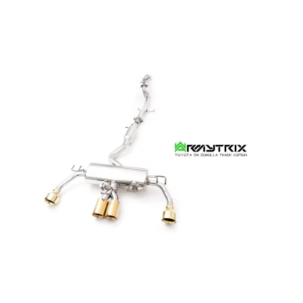 Armytrix Toyota GR Corolla 1.6 Turbo Track Edition (2023-) Cat-Back Valvetronic