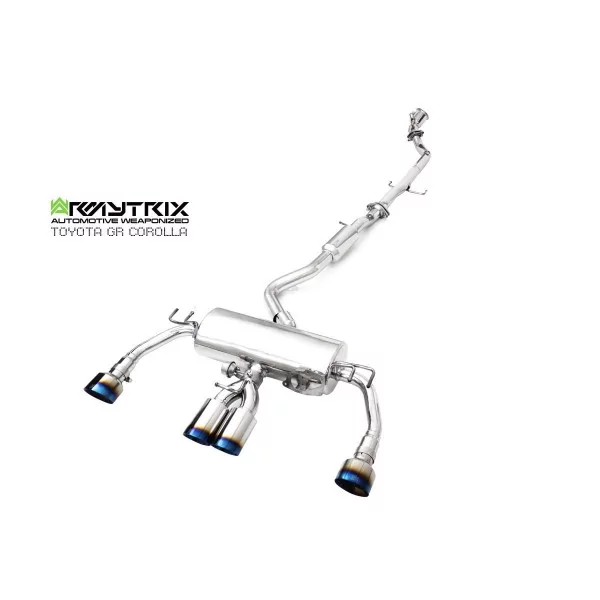 Armytrix Toyota GR Corolla 1.6 Turbo (2023-) Cat-Back Valvetronic