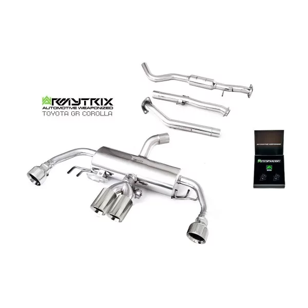Armytrix Toyota GR Corolla 1.6 Turbo (2023-) Cat-Back Valvetronic