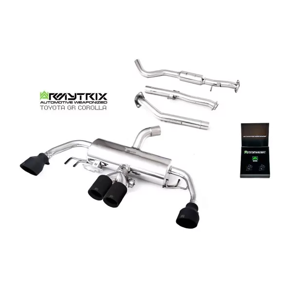Armytrix Toyota GR Corolla 1.6 Turbo (2023-) Cat-Back Valvetronic