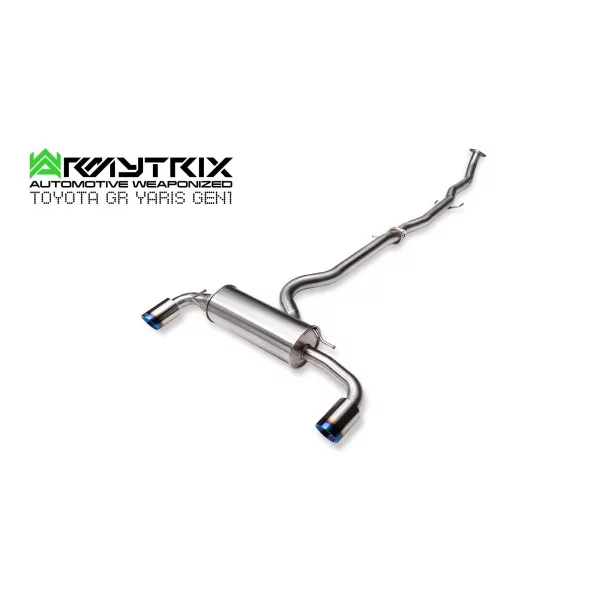 Armytrix Toyota GR Yaris 1.6 Turbo (2020-2024) Cat-Back Valvetronic