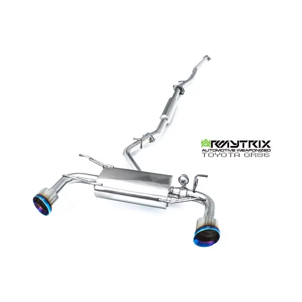 Armytrix Toyota GR86 (ZN8) 2.4 (2022-) Cat-Back Valvetronic