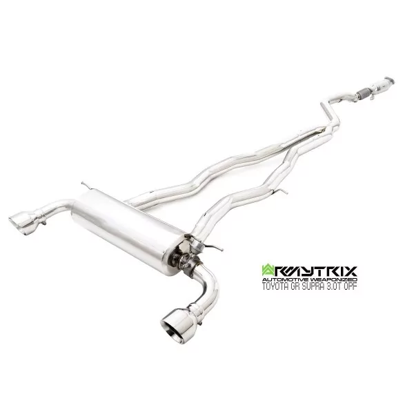 Armytrix Toyota GR Supra (A90/A91) 3.0 OPF (2019-2026) Cat-Back Valvetronic