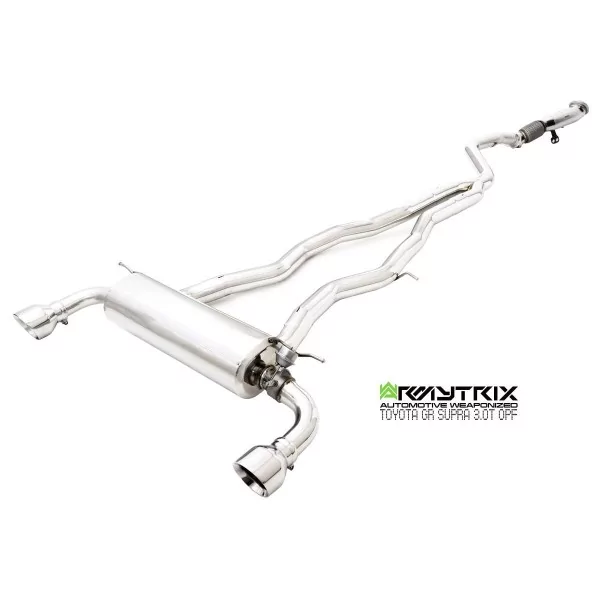 Armytrix Toyota GR Supra (A90/A91) 3.0 OPF (2019-2026) Cat-Back Valvetronic