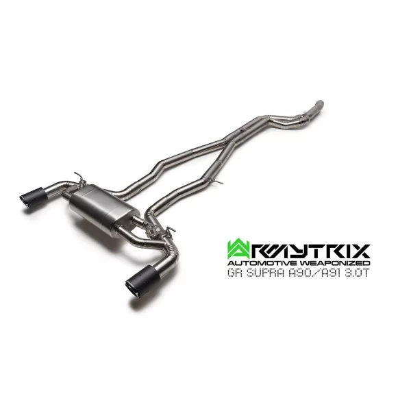 Armytrix Toyota GR Supra (A90/A91) 3.0 Titanium OPF/Non-OPF (2019-2026) Titanium Cat-Back Valvetronic