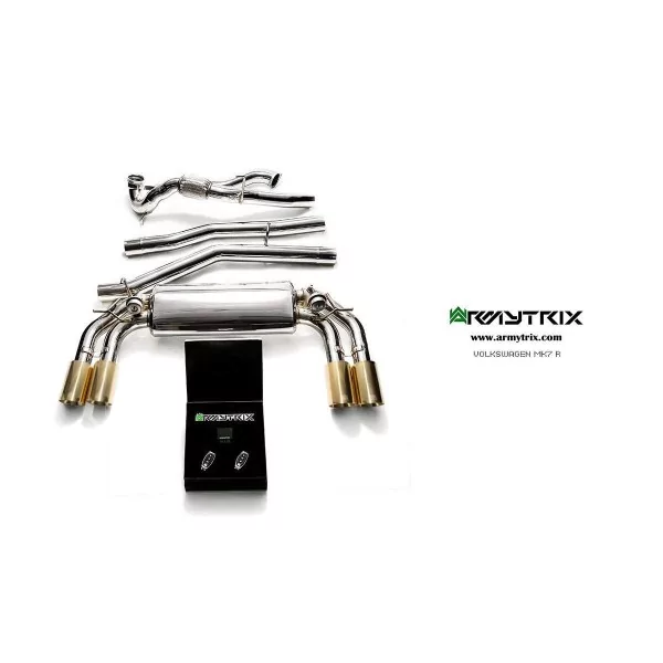 Armytrix Volkswagen Golf R (MK7) 2.0 TSI (2013-2016) Cat-Back Valvetronic