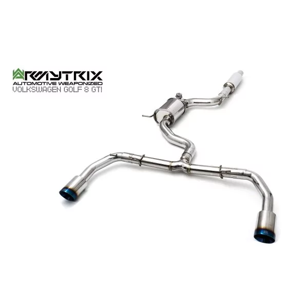 Armytrix Volkswagen Golf GTI (MK8) 2.0 TSI (2020-) Cat-Back Valvetronic