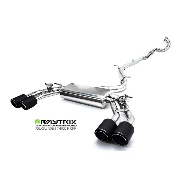 Armytrix Volkswagen T-Roc R 2.0 TSI (2020-2025) Cat-Back Valvetronic
