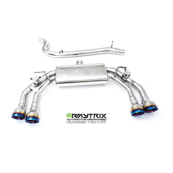 Armytrix Volkswagen T-Roc R 2.0 TSI (2020-2025) Cat-Back Valvetronic