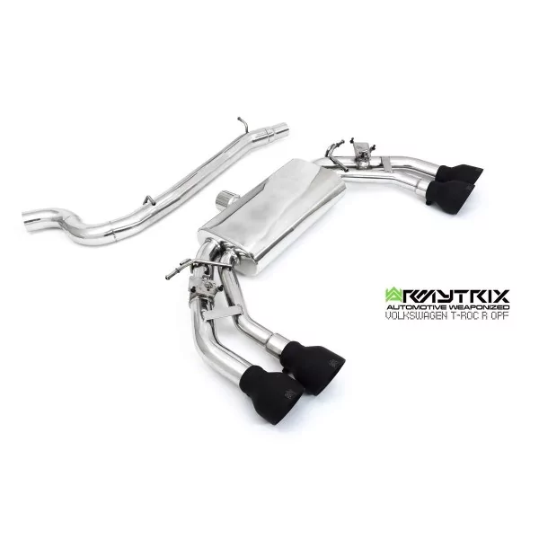 Armytrix Volkswagen T-Roc R 2.0 TSI (2020-2025) Cat-Back Valvetronic