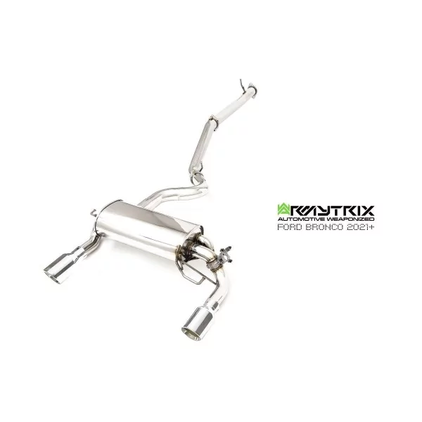 Armytrix Ford Bronco 2.7 EcoBoost V6 (2021-) Cat-Back Valvetronic