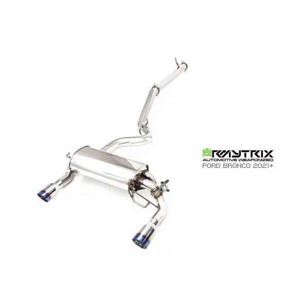 Armytrix Ford Bronco 2.7 EcoBoost V6 (2021-) Cat-Back Valvetronic