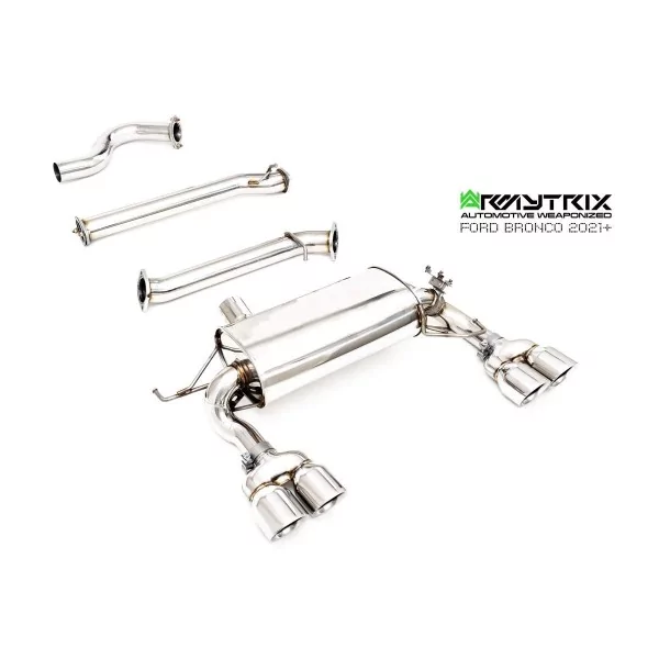 Armytrix Ford Bronco 2.7 EcoBoost V6 (2021-) Cat-Back Valvetronic