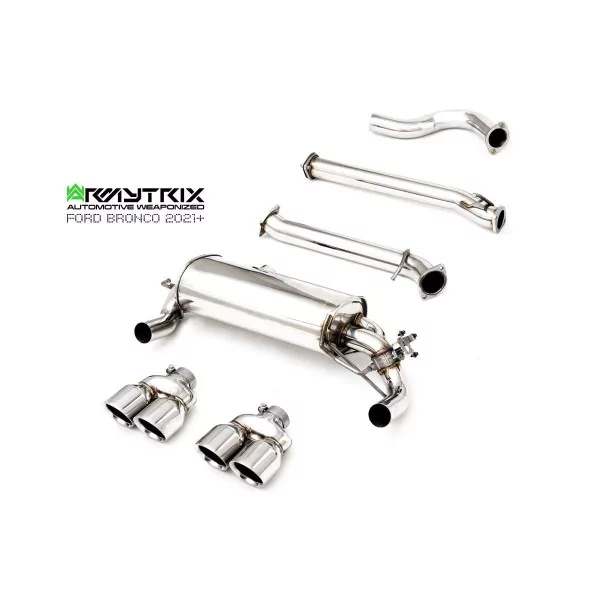Armytrix Ford Bronco 2.7 EcoBoost V6 (2021-) Cat-Back Valvetronic