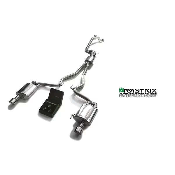 Armytrix Ford Mustang (S550) 2.3 EcoBoost Coupé/Convertible (2015-2023) Cat-Back Valvetronic