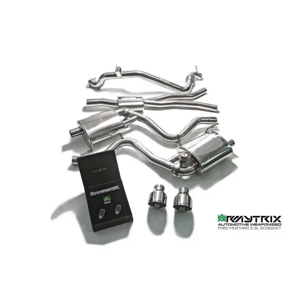 Armytrix Ford Mustang (S550) 2.3 EcoBoost Coupé/Convertible (2015-2023) Cat-Back Valvetronic