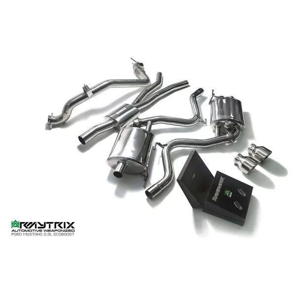Armytrix Ford Mustang (S550) 2.3 EcoBoost Coupé/Convertible (2015-2023) Cat-Back Valvetronic