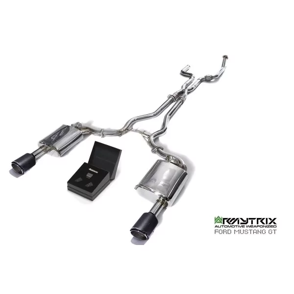 Armytrix Ford Mustang GT (S550) 5.0 V8 Convertible (2015-2017) Cat-Back Valvetronic