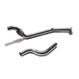 Armytrix Ford Mustang GT (S550) 5.0 V8 Convertible (2015-2017) Catalyst Replacement Pipes