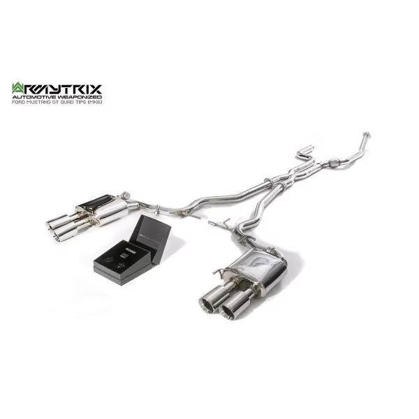 Armytrix Ford Mustang GT (S550) 5.0 V8 Convertible Facelift (2018-2023) Cat-Back Valvetronic