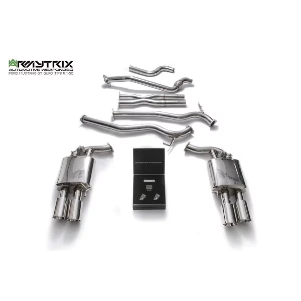 Armytrix Ford Mustang GT (S550) 5.0 V8 Coupé Facelift (2018-2023) Cat-Back Valvetronic