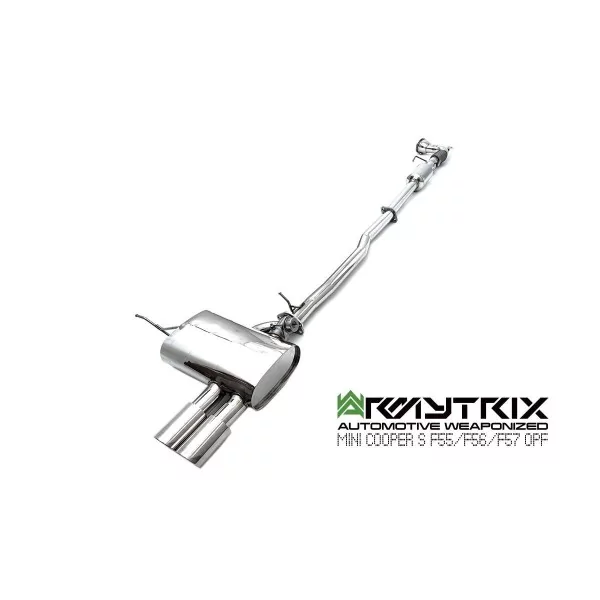 Armytrix Mini Cooper S/JCW/GP3 (F56/F57) 2.0 Turbo 3-door/Cabrio (2019-2024) Cat-Back Valvetronic