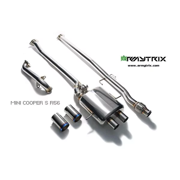 Armytrix Mini Cooper S (R56/R57/R58/R59) 1.6 Turbo (2010-2014) Cat-Back Valvetronic