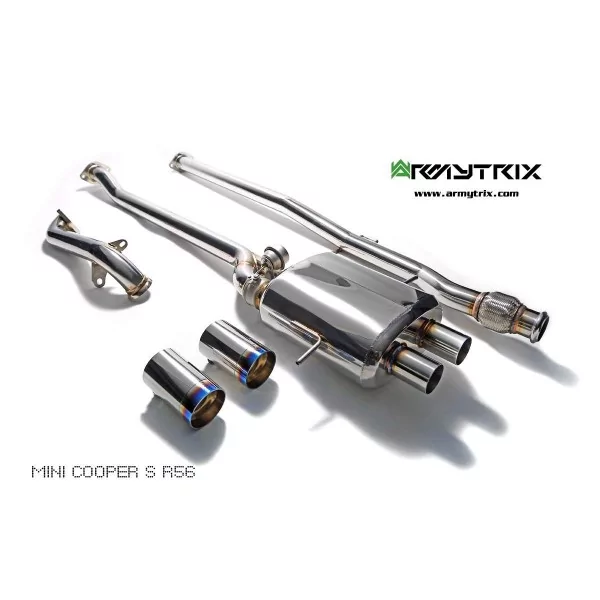 Armytrix Mini Cooper S (R56/R57/R58/R59) 1.6 Turbo (2010-2014) Cat-Back Valvetronic