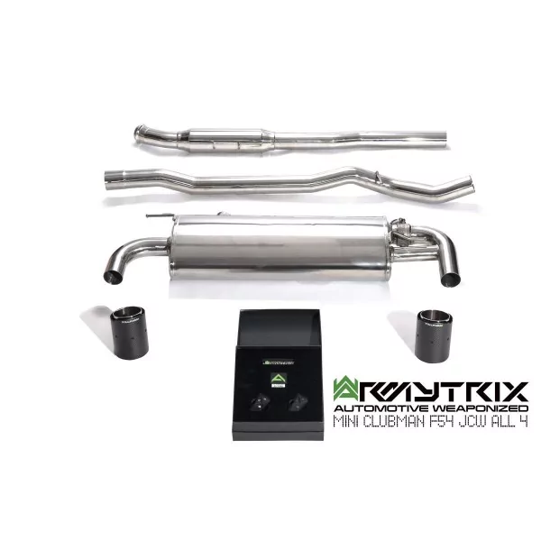 Armytrix Mini Clubman JCW ALL4 (F54) 2.0 Turbo (2019-2024) Cat-Back Valvetronic