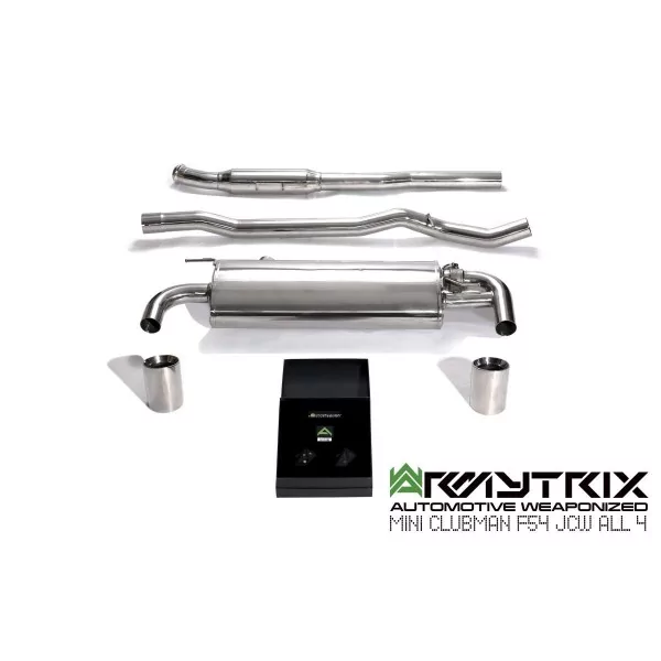 Armytrix Mini Clubman JCW ALL4 (F54) 2.0 Turbo (2019-2024) Cat-Back Valvetronic