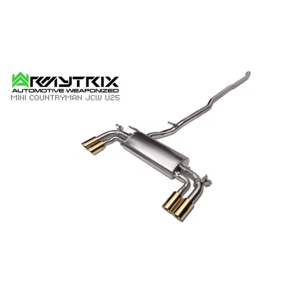 Armytrix Mini Countryman JCW ALL4 (U25) 2.0 Turbo (2024-) Cat-Back Valvetronic