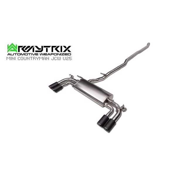 Armytrix Mini Countryman JCW ALL4 (U25) 2.0 Turbo (2024-) Cat-Back Valvetronic