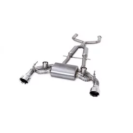 Armytrix Nissan Z (RZ34) 3.0 V6 Twin Turbo Titanium (2023-) Cat-Back Valvetronic in Titanio