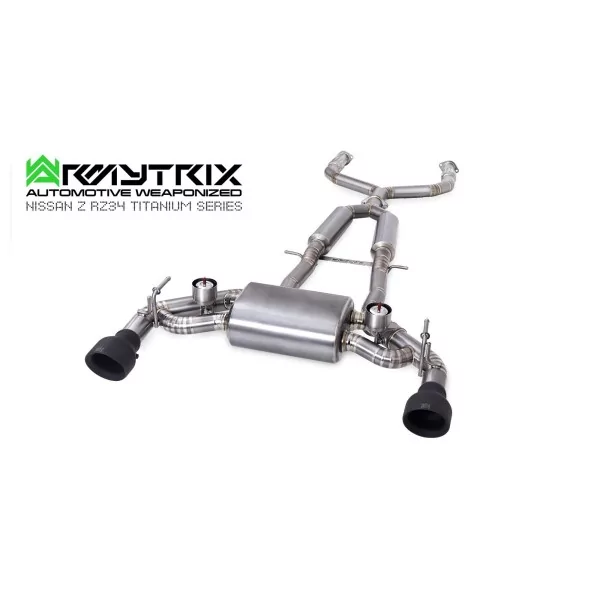 Armytrix Nissan Z (RZ34) 3.0 V6 Twin Turbo Titanium (2023-) Cat-Back Valvetronic en Titane