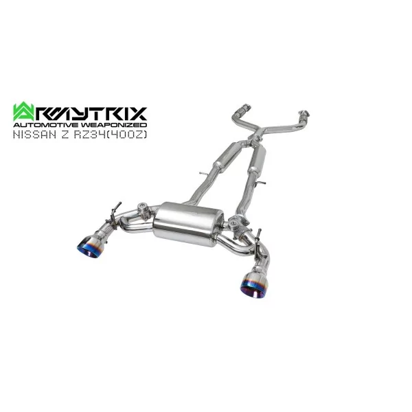 Armytrix Nissan Z (RZ34) 3.0 V6 Twin Turbo (2023-) Cat-Back Valvetronic