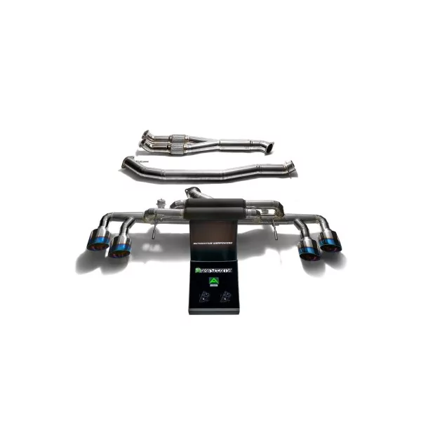 Armytrix Nissan GT-R (R35) 3.8 V6 Twin Turbo MY17 (2017-2025) Cat-Back Valvetronic aus Titan