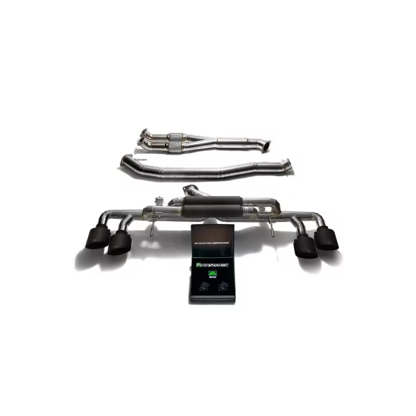 Armytrix Nissan GT-R (R35) 3.8 V6 Twin Turbo MY17 (2017-2025) Cat-Back Valvetronic aus Titan