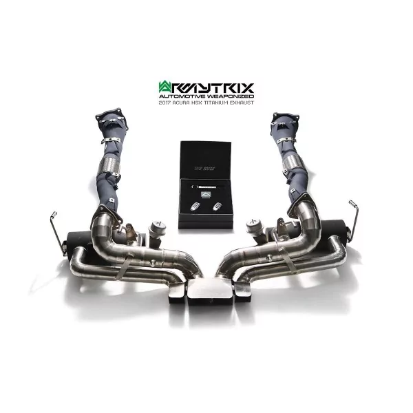 Armytrix Honda NSX (NC1) 3.5 V6 Twin Turbo Hybrid (2016-2022) Cat-Back Valvetronic aus Titan
