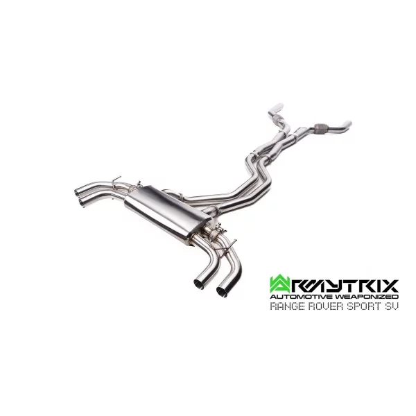 Armytrix Land Rover Range Rover Sport SV (L461) 4.4 V8 Twin Turbo (2023-) Cat-Back Valvetronic
