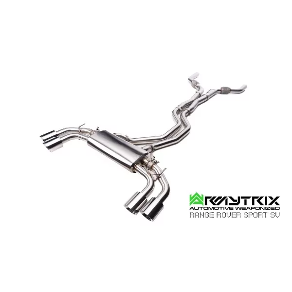 Armytrix Land Rover Range Rover Sport SV (L461) 4.4 V8 Twin Turbo (2023-) Cat-Back Valvetronic